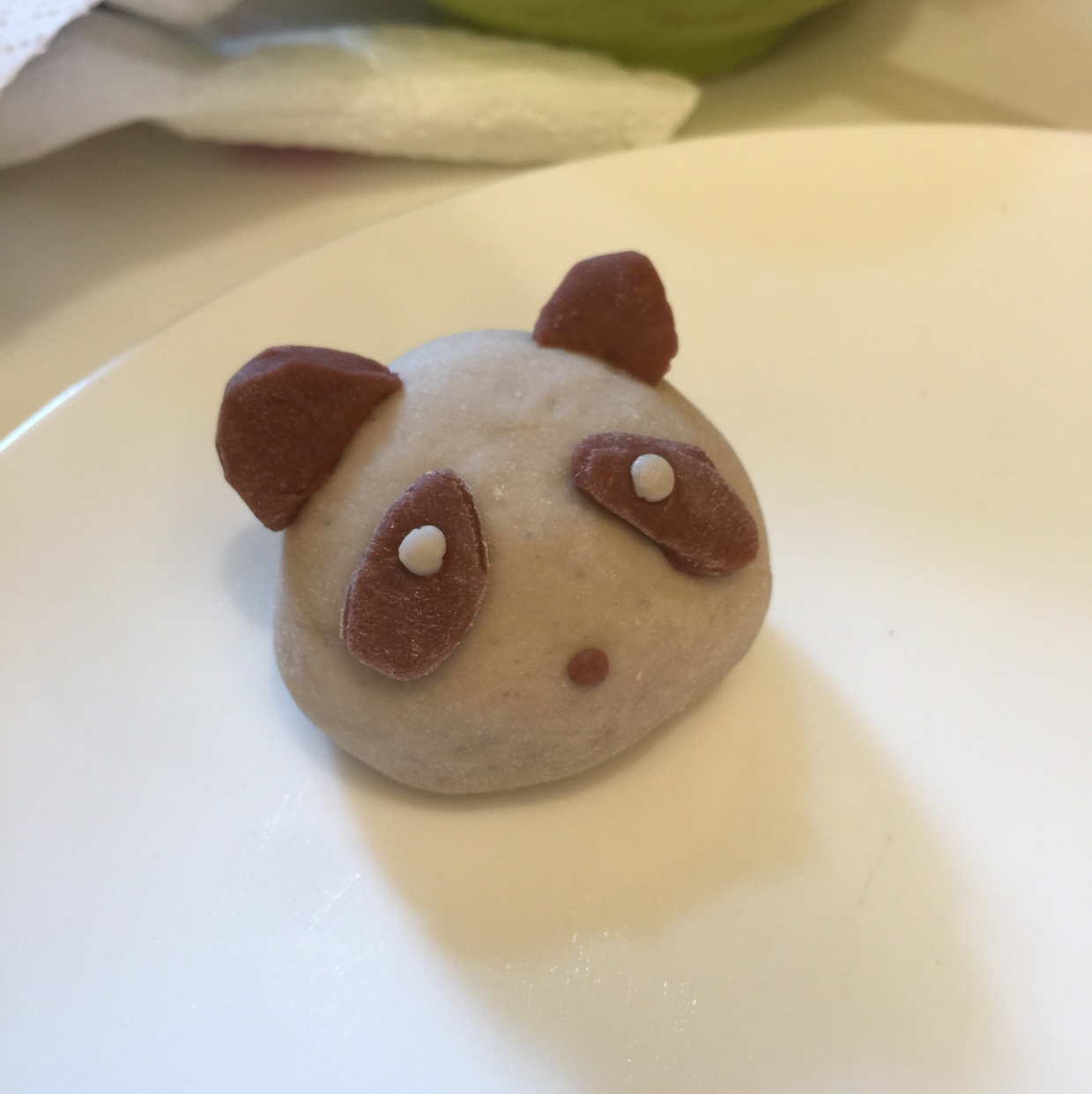 熊猫豆沙包&紫薯包