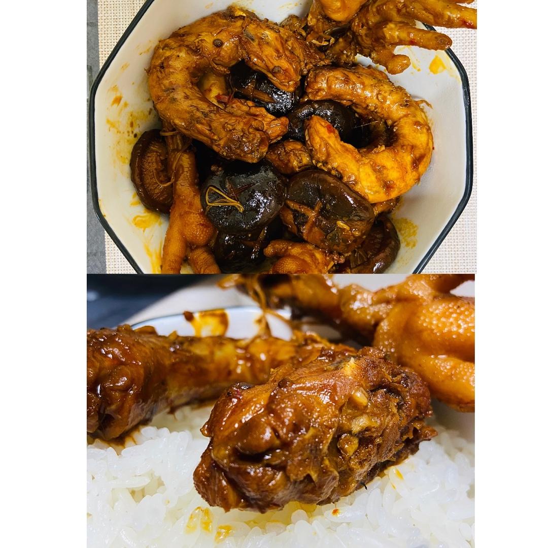 麻辣炖鸡脖鸡爪