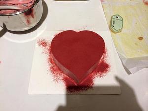 红丝绒—情人节草莓CAKE的做法 步骤8