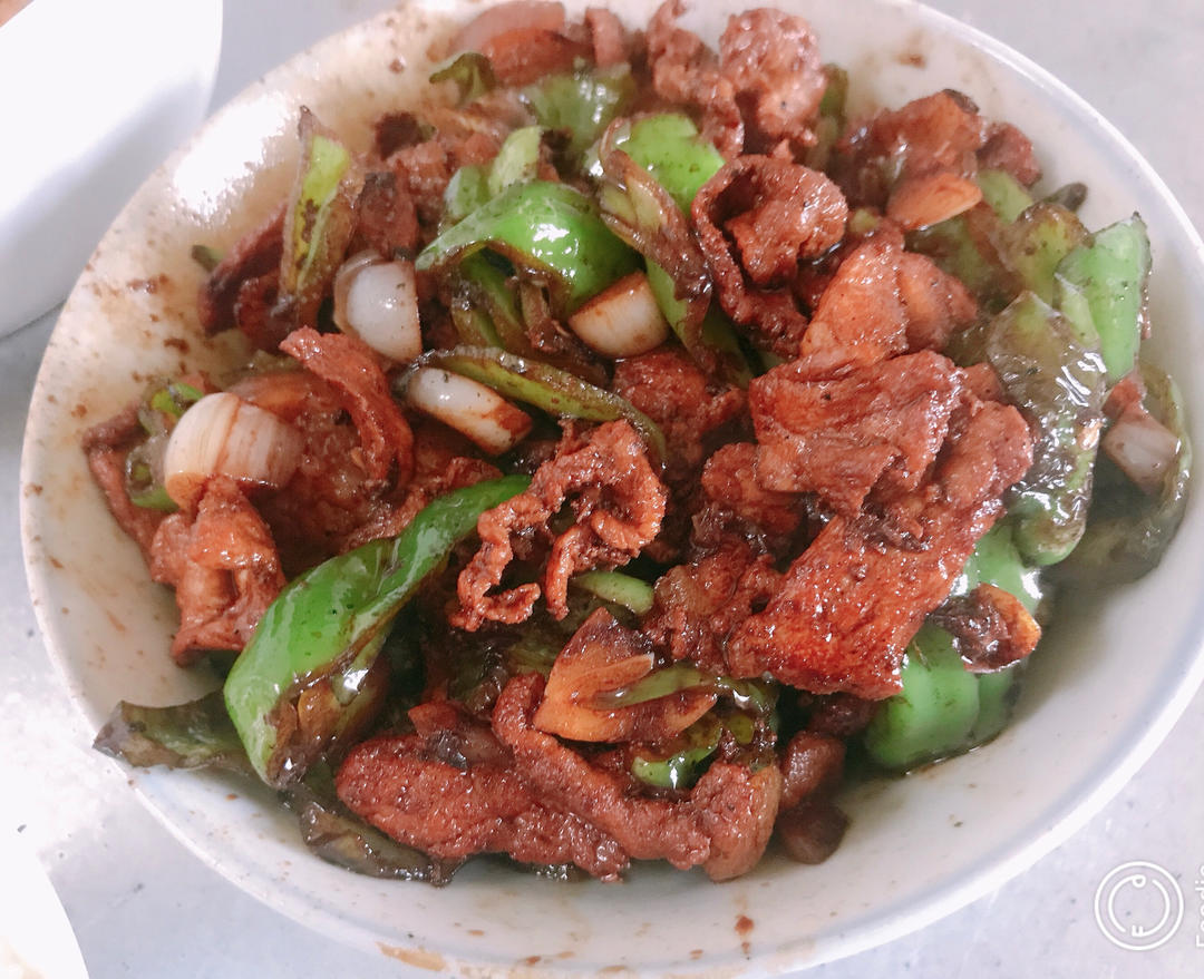 农家小炒肉【记忆中勾魂的油汤】