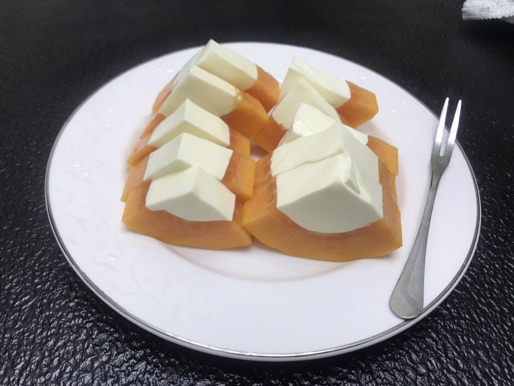 牛奶木瓜冻