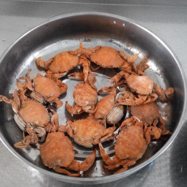 清蒸海蟹的做法