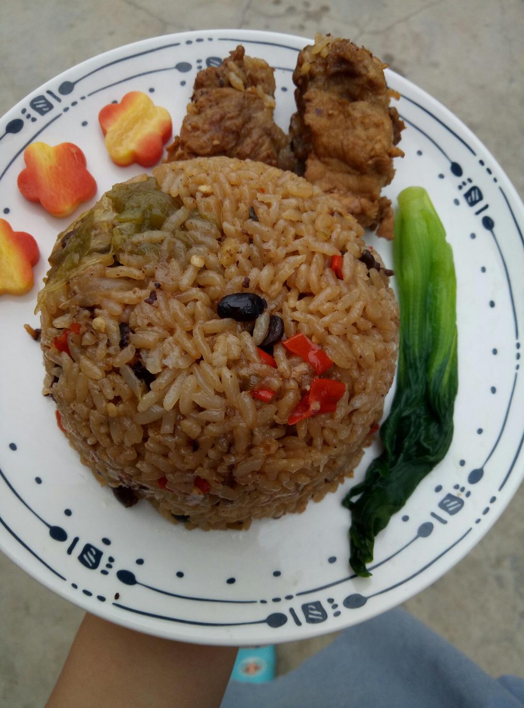 排骨焖饭