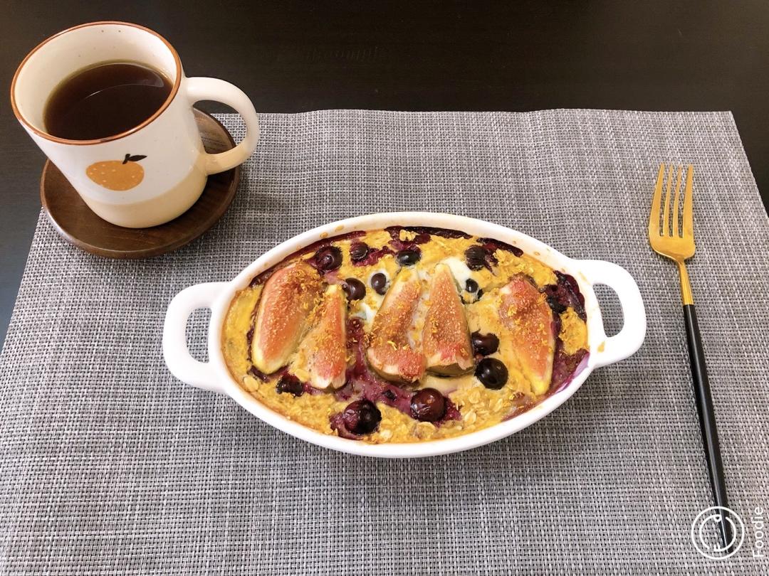 减脂香蕉烤燕麦#森歌小厨