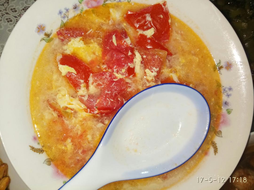 好喝到爆的西红柿鸡蛋汤
