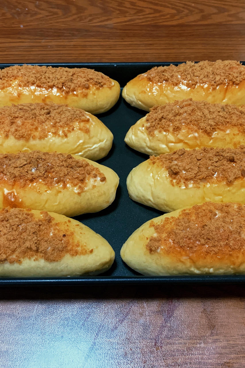 65度汤种松松面包（消耗肉松）