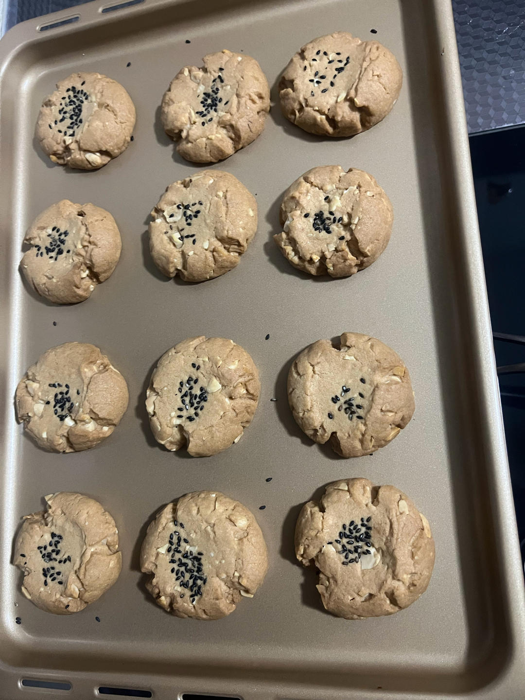 宫廷桃酥 入口即化 无泡打粉无猪油版本 附自然开裂整形视频