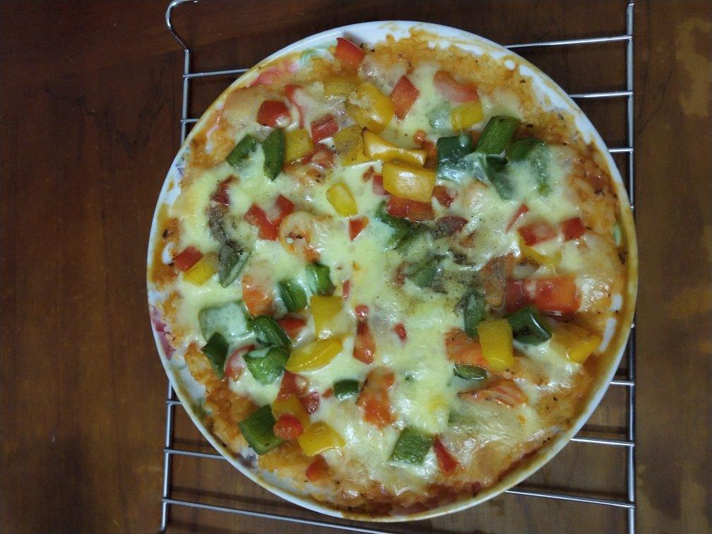 别具风味的特色批萨——米饭批萨