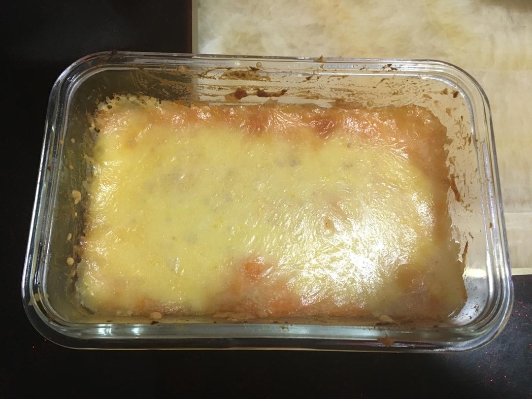 超拉丝芝士焗红薯❗奶香浓郁