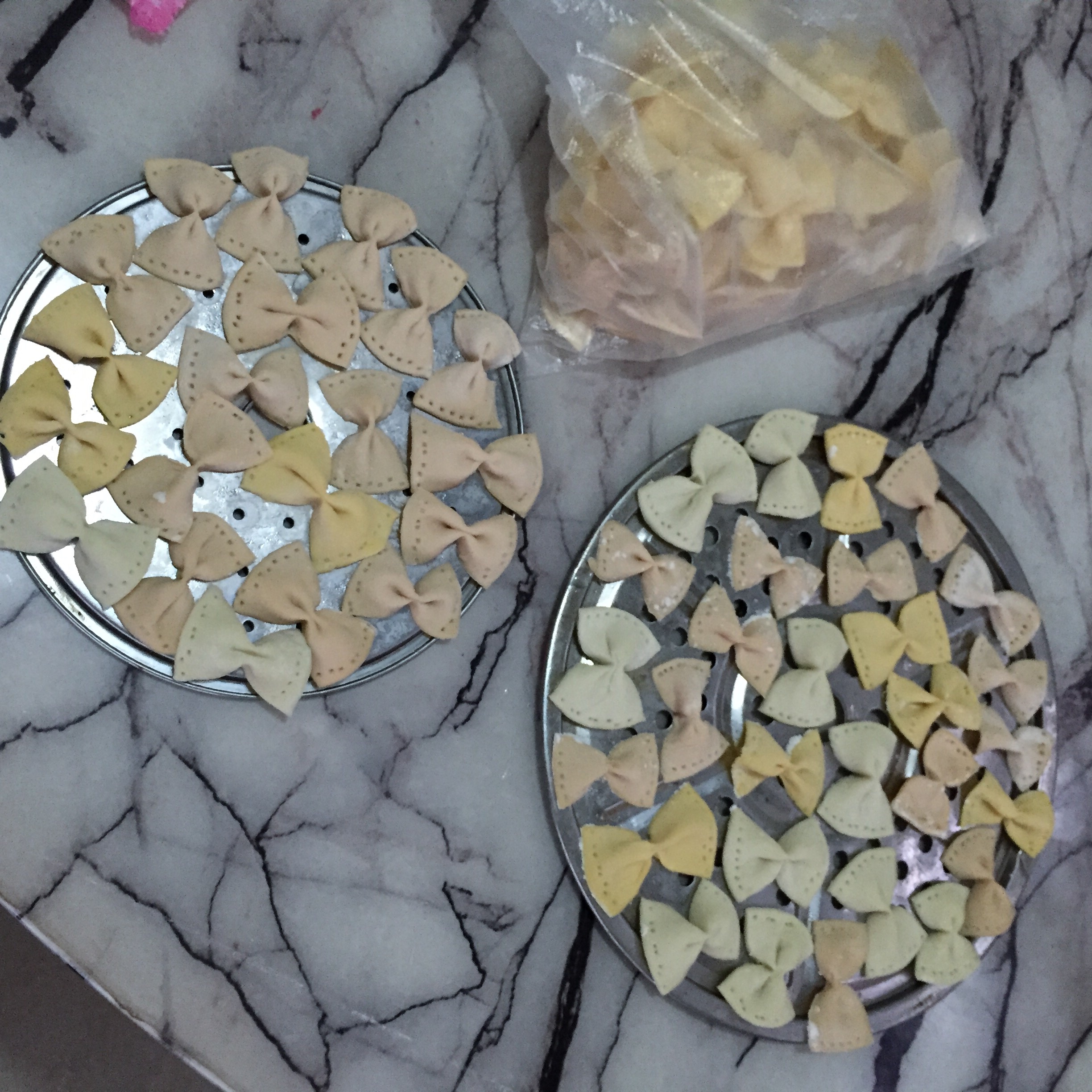 五彩蝴蝶面°专为宝宝制作๑