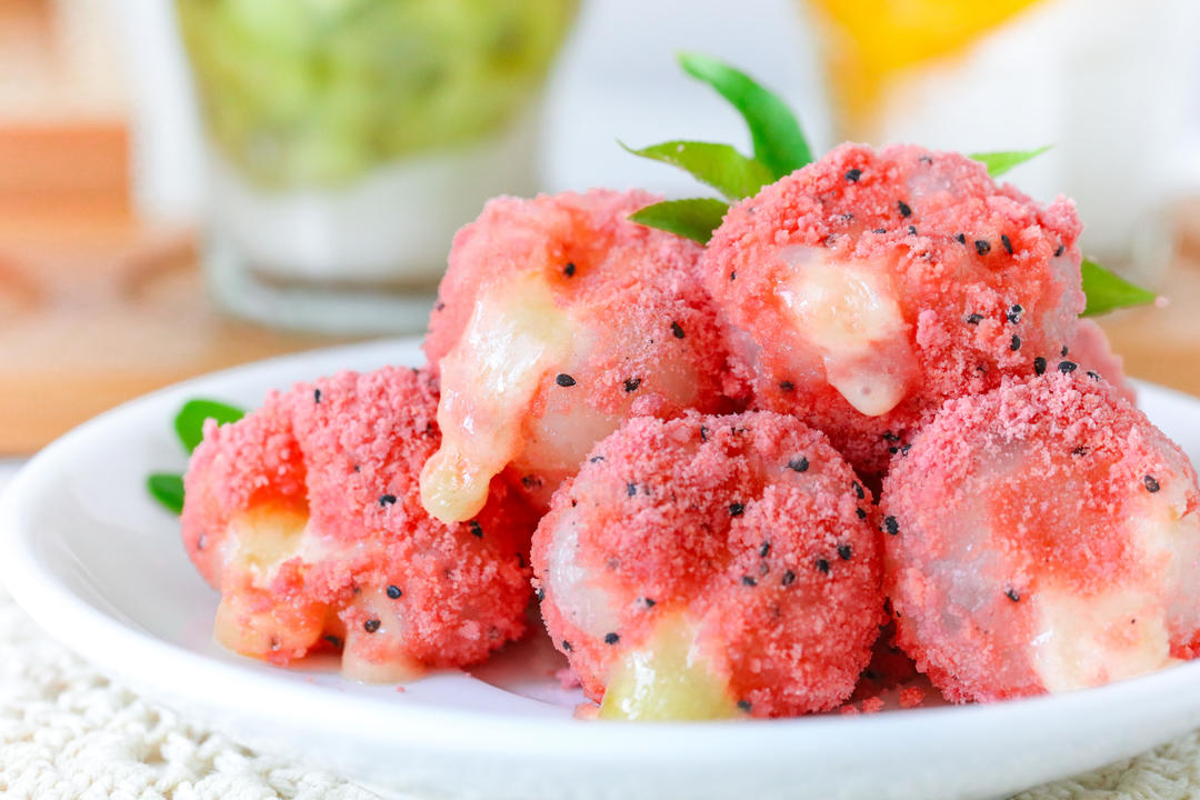 荔枝球的做法