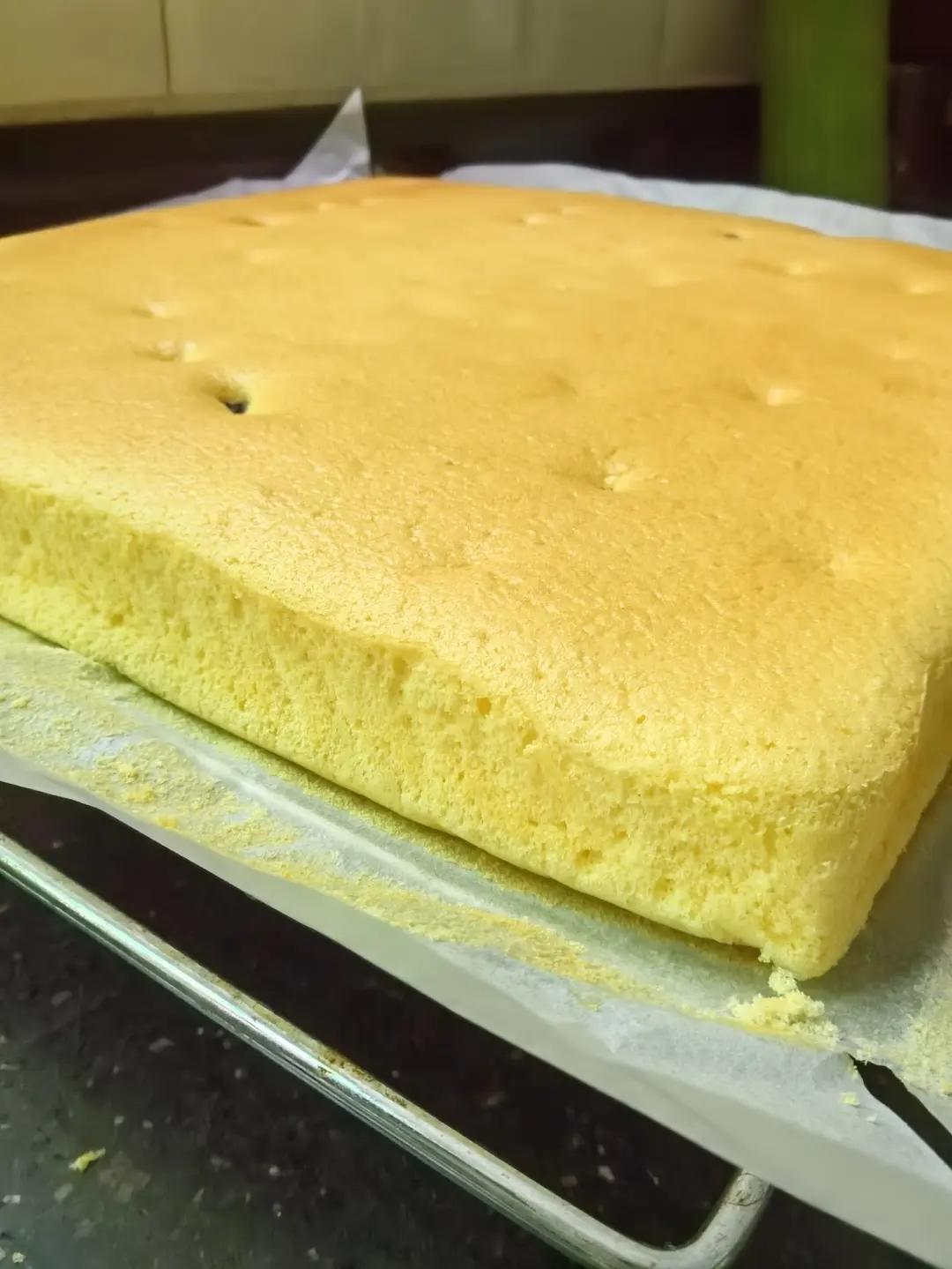 酸奶戚风——28×28加高金盘（8蛋配方）