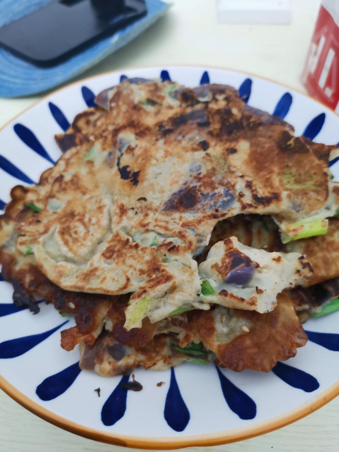 简单易上手的茄子饼