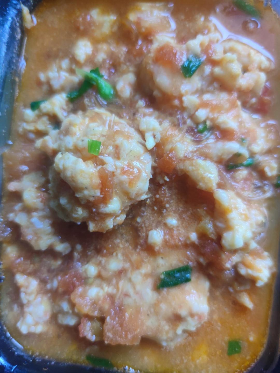 番茄虾滑粉丝煲