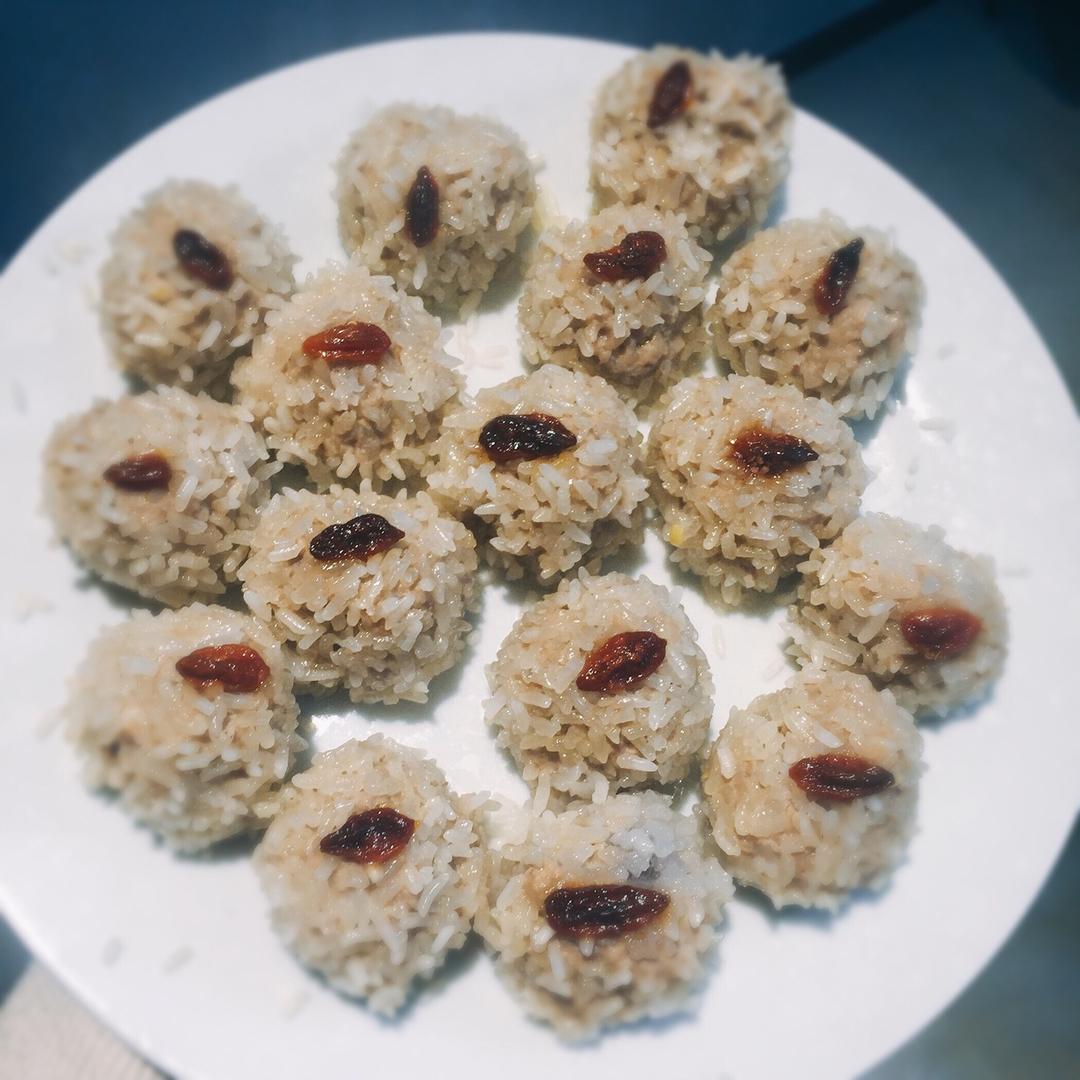 珍珠丸子【曼达小馆】2017年夜饭