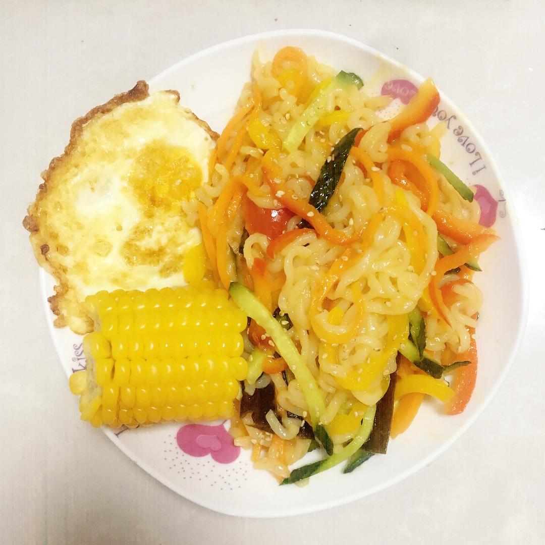 炒方便面