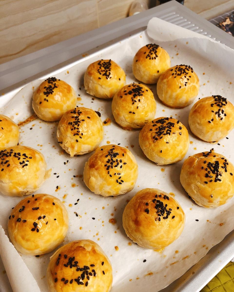 最详细的蛋黄酥方子修订版（新手必看）