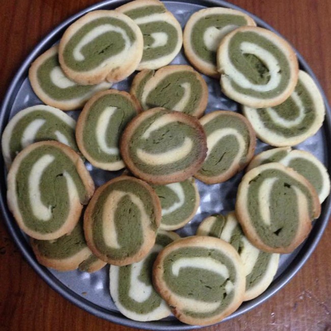 大理石抹茶饼干（酥松版）