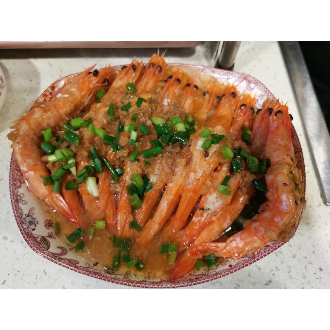 蒜蓉粉丝蒸虾