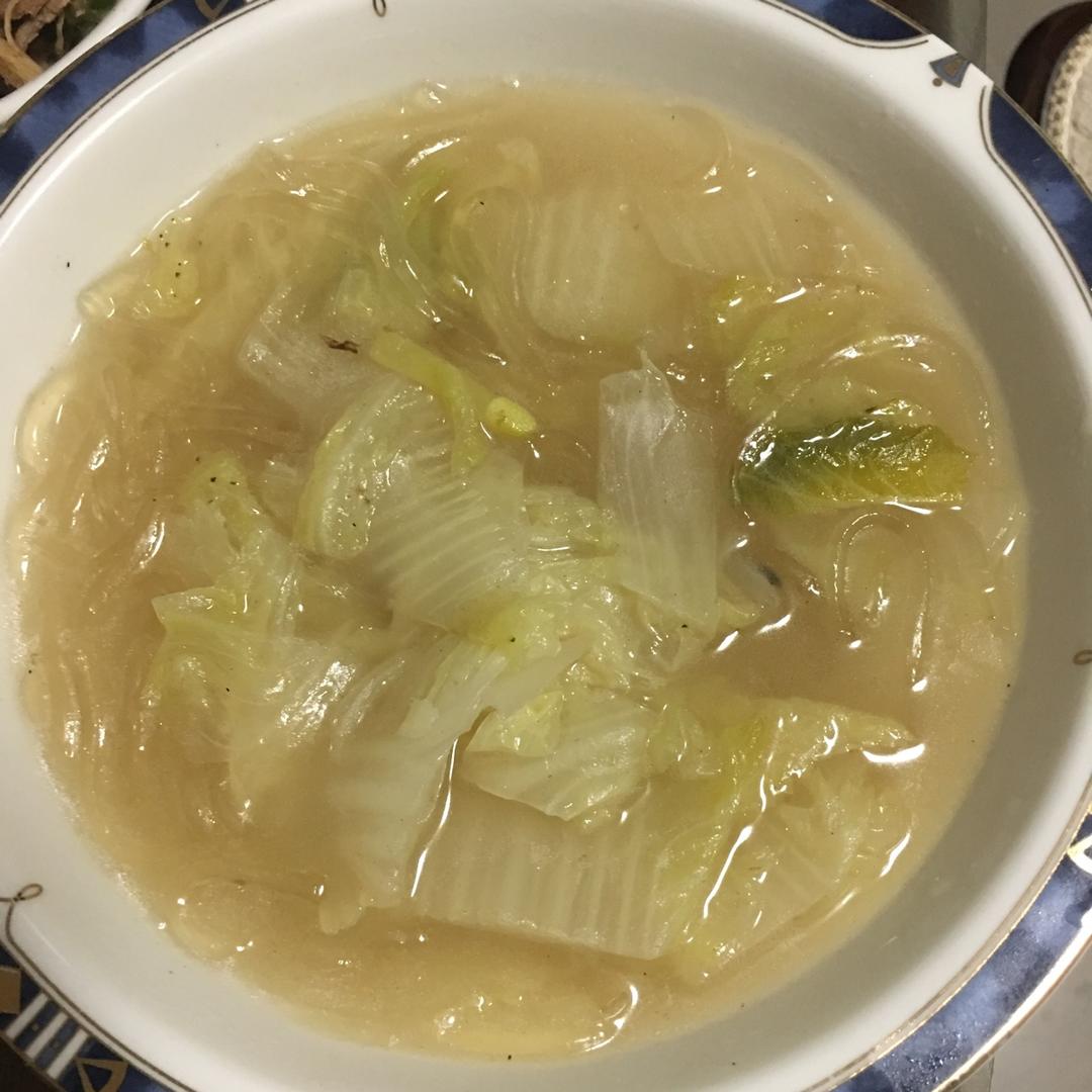 白菜豆腐炖猪肉粉条【老爸绝技】