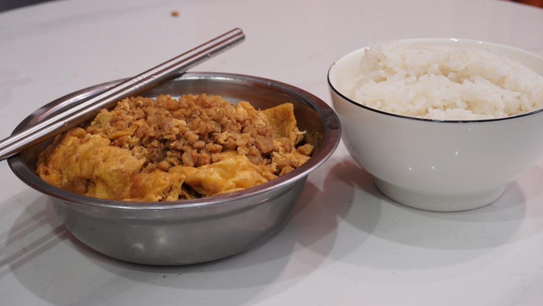 肉末炒豆泡（下饭菜）