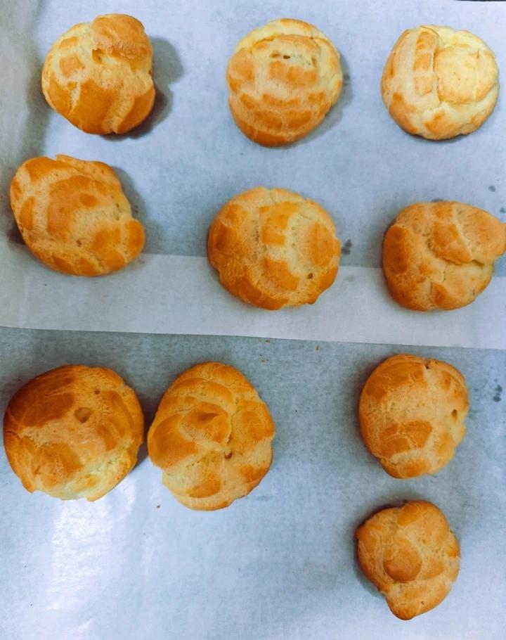 简单易成功的奶油小泡芙做法