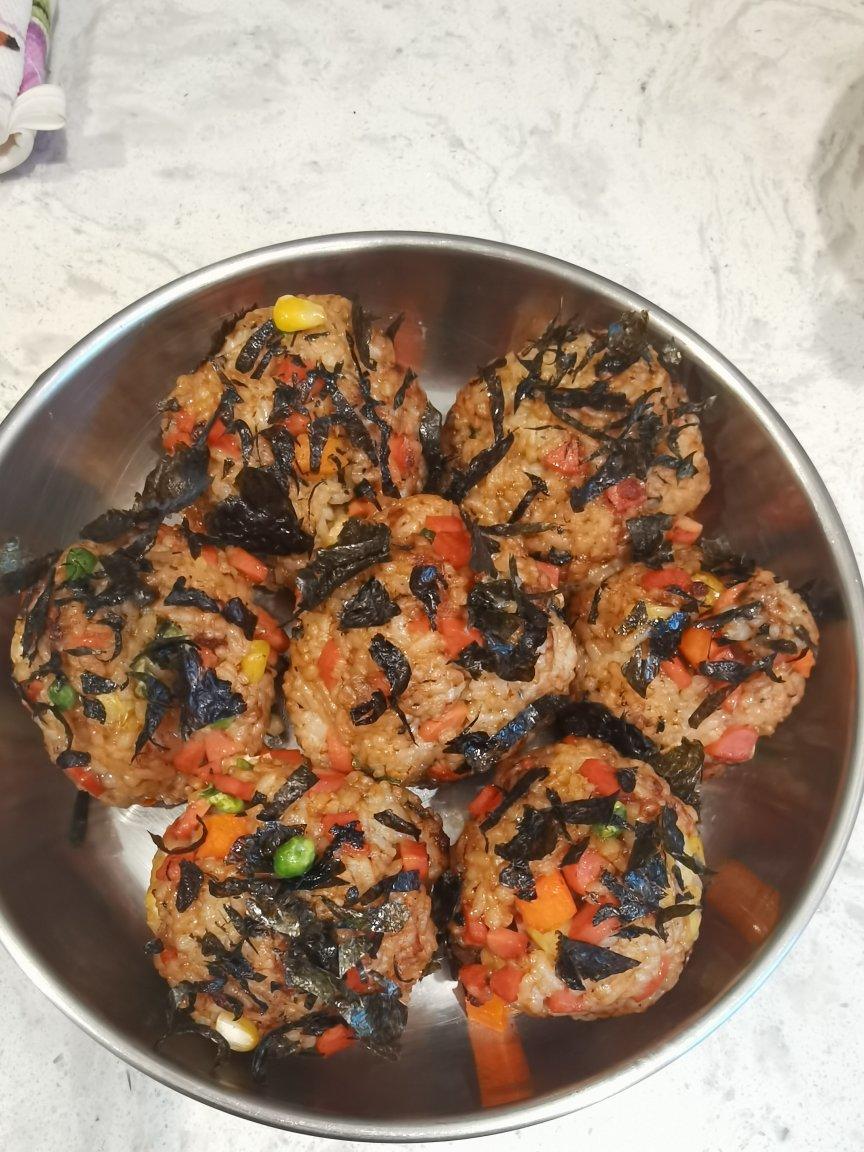 🔥剩米饭的神仙吃法！！巨好吃👉日式烤饭团