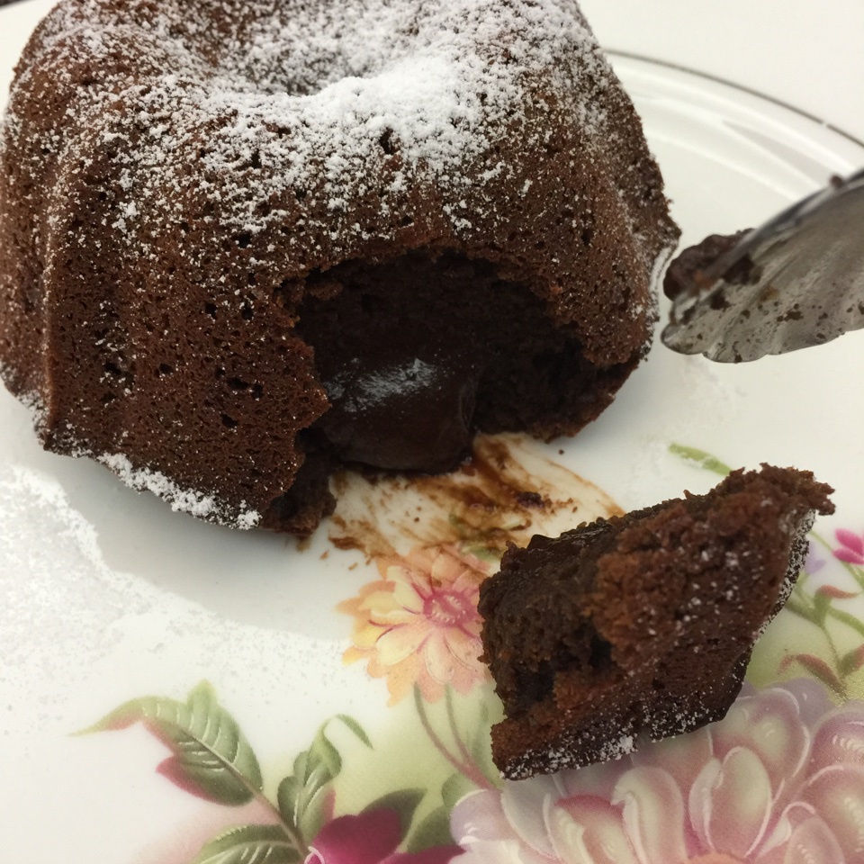 Chocolate lava cake（熔岩蛋糕）