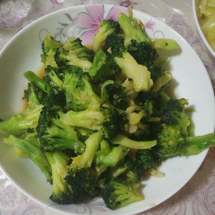 蚝油蒜蓉西兰花