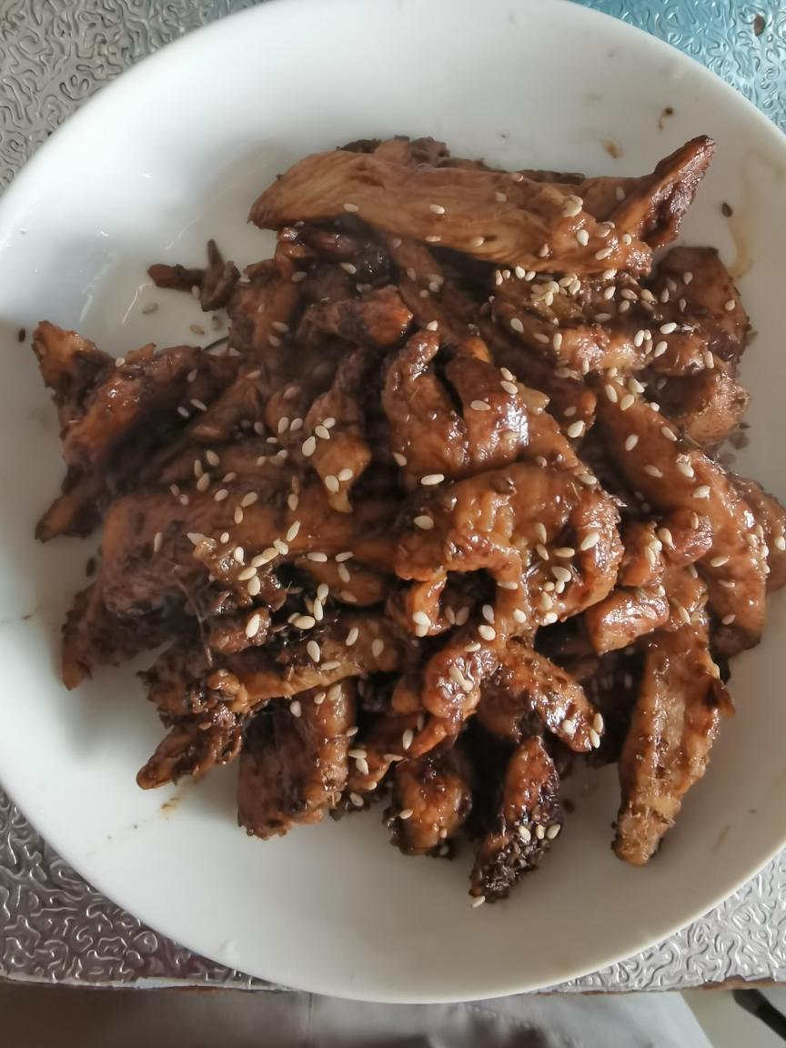 又嫩又好吃又低卡的小炒鸡胸肉