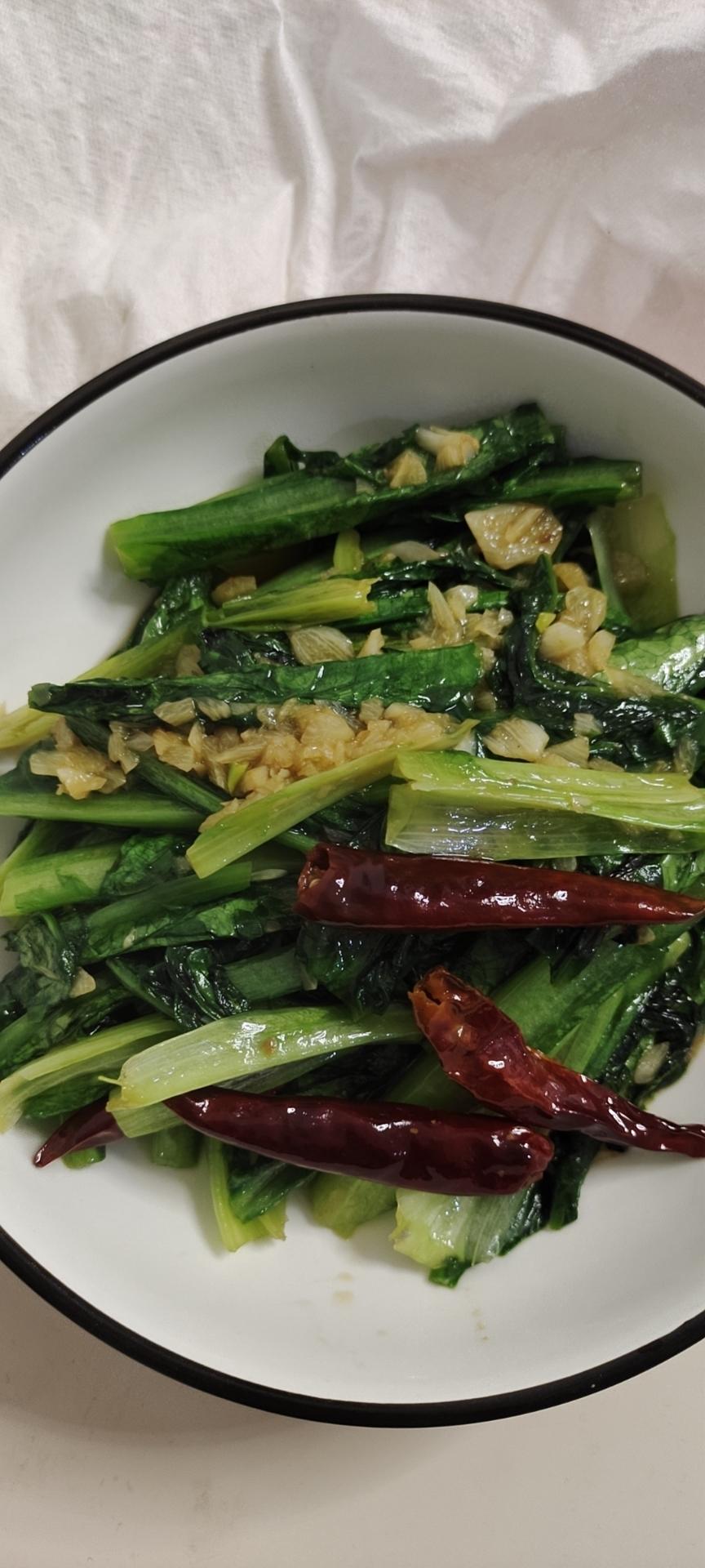 蒜蓉油麦菜（蚝油）