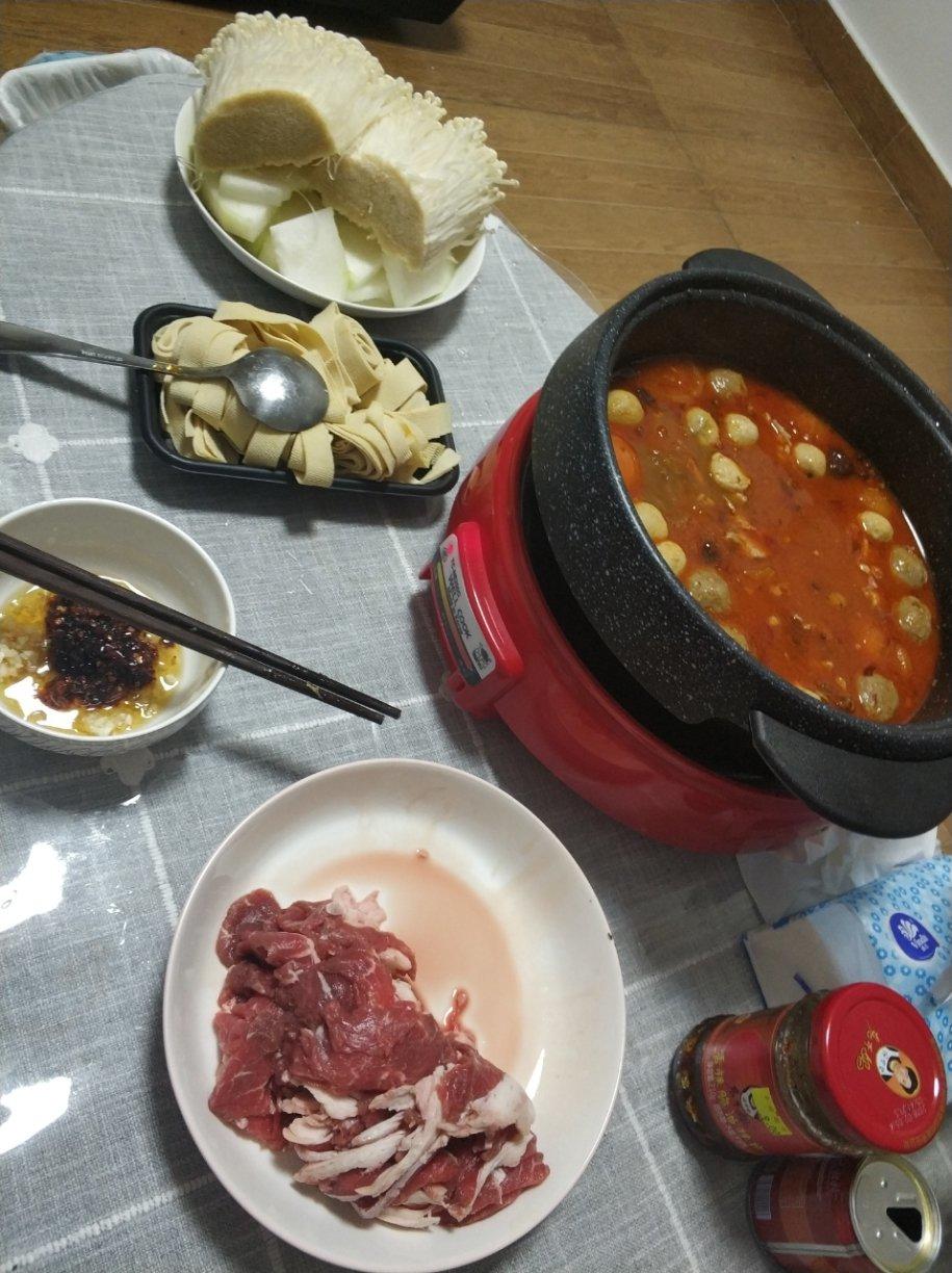 异乡の自制重庆火锅  解乡愁