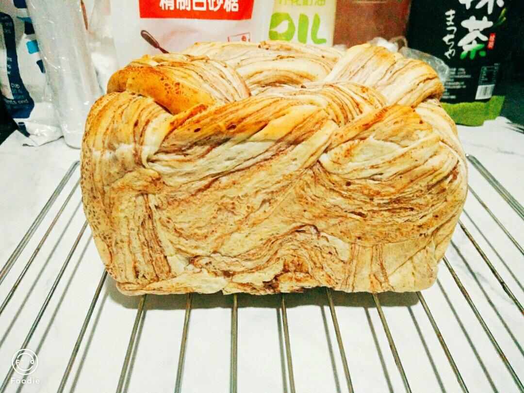 豆沙大理石吐司