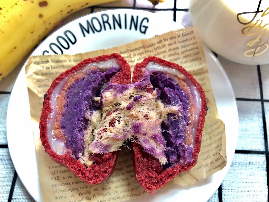 纯全麦麻薯欧包（无糖无油减脂版）