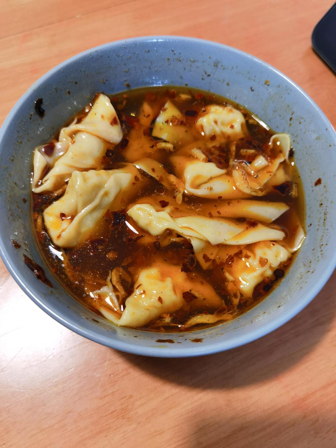 肉不柴的馄饨馅