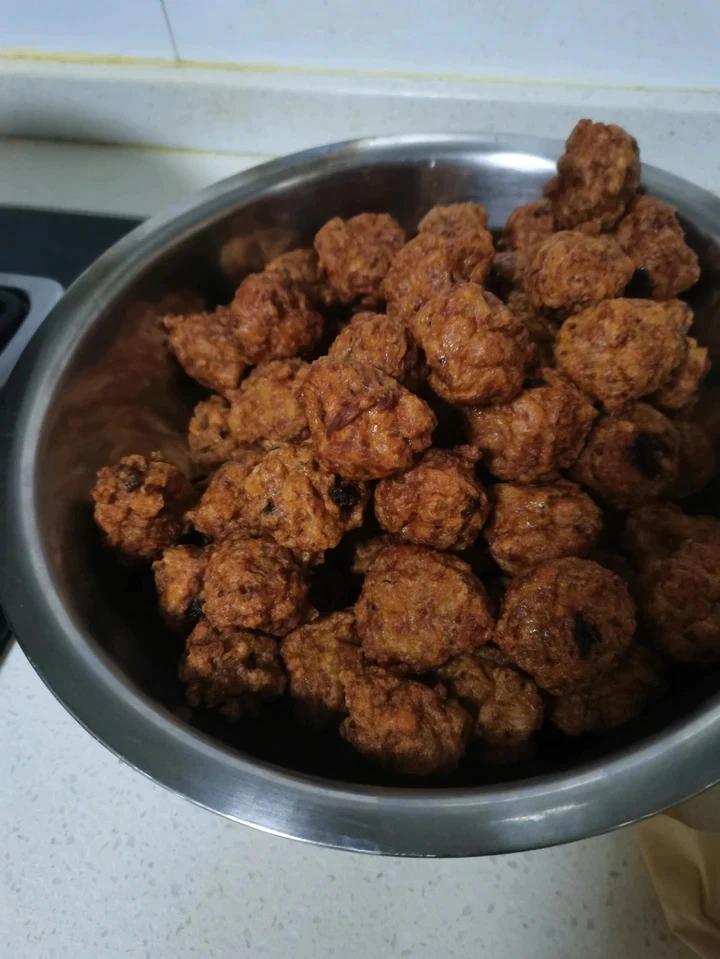 吃不腻的香酥猪肉丸