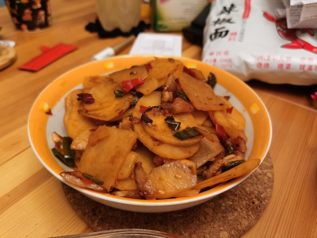 土豆肉片