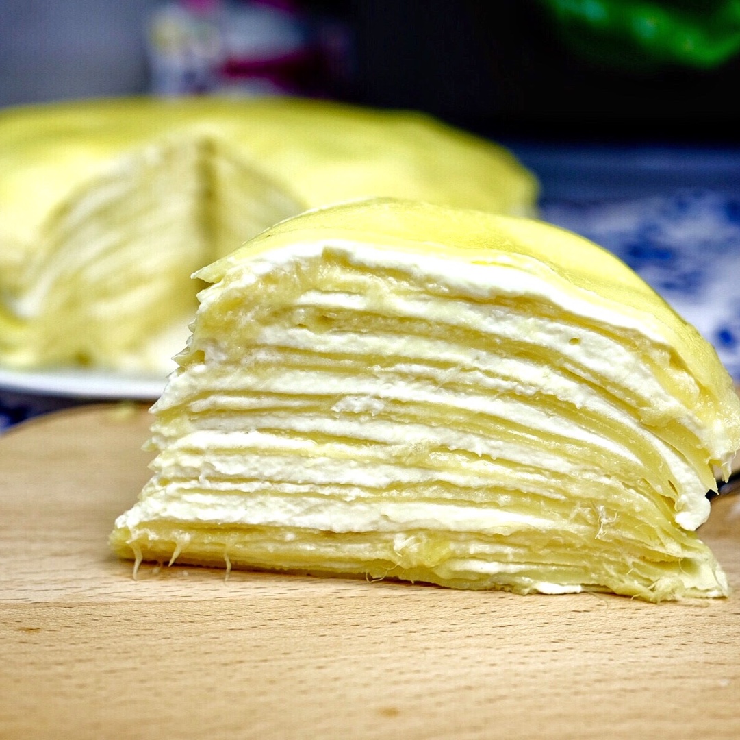 手机用户2366_u6w8做的榴莲千层蛋糕