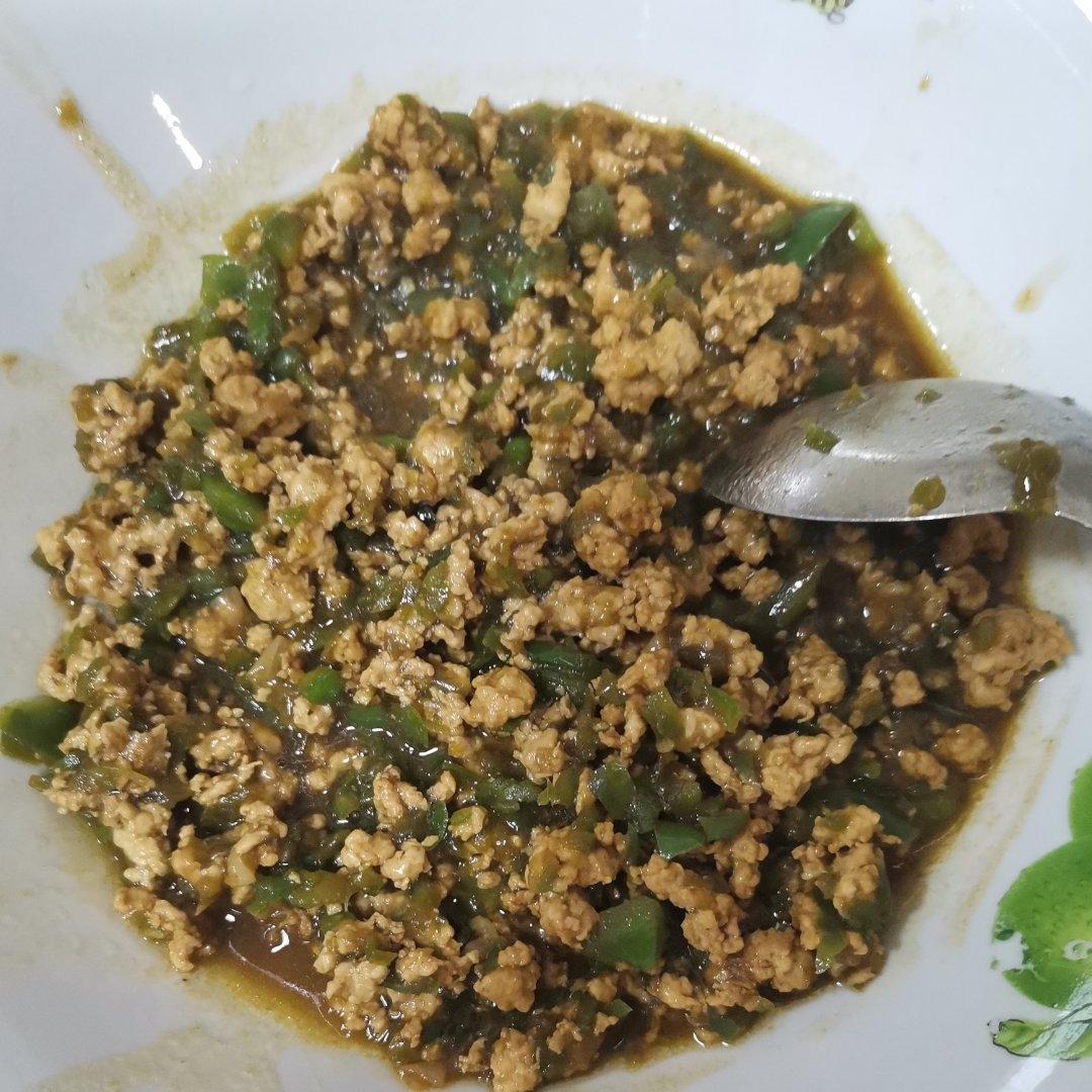 青椒肉卤 打卤面