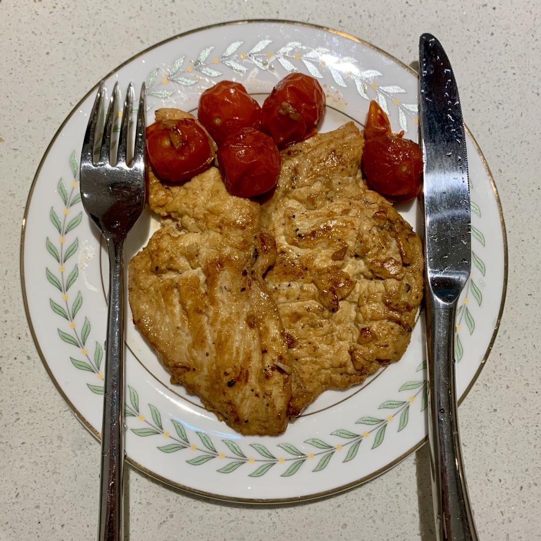 【嫩煎鸡胸肉】