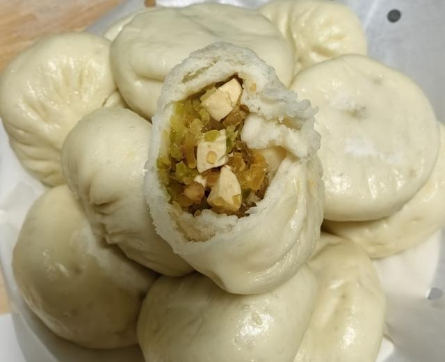 萝卜豆腐油渣包子 萝卜豆腐油渣包子