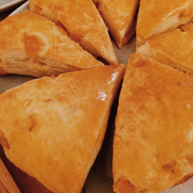 橙香淡奶油司康