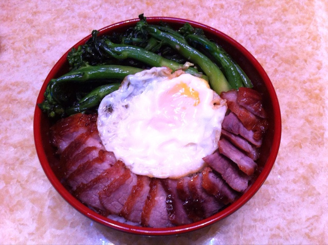 萱萱睿睿麻麻做的黯然销魂叉烧饭