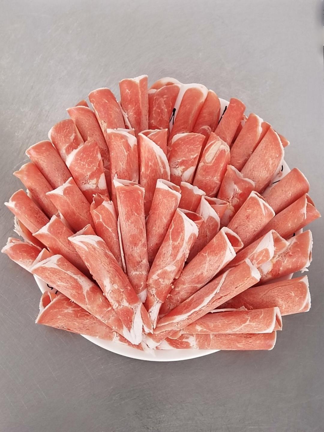 在家自制牛肉卷、羊肉卷