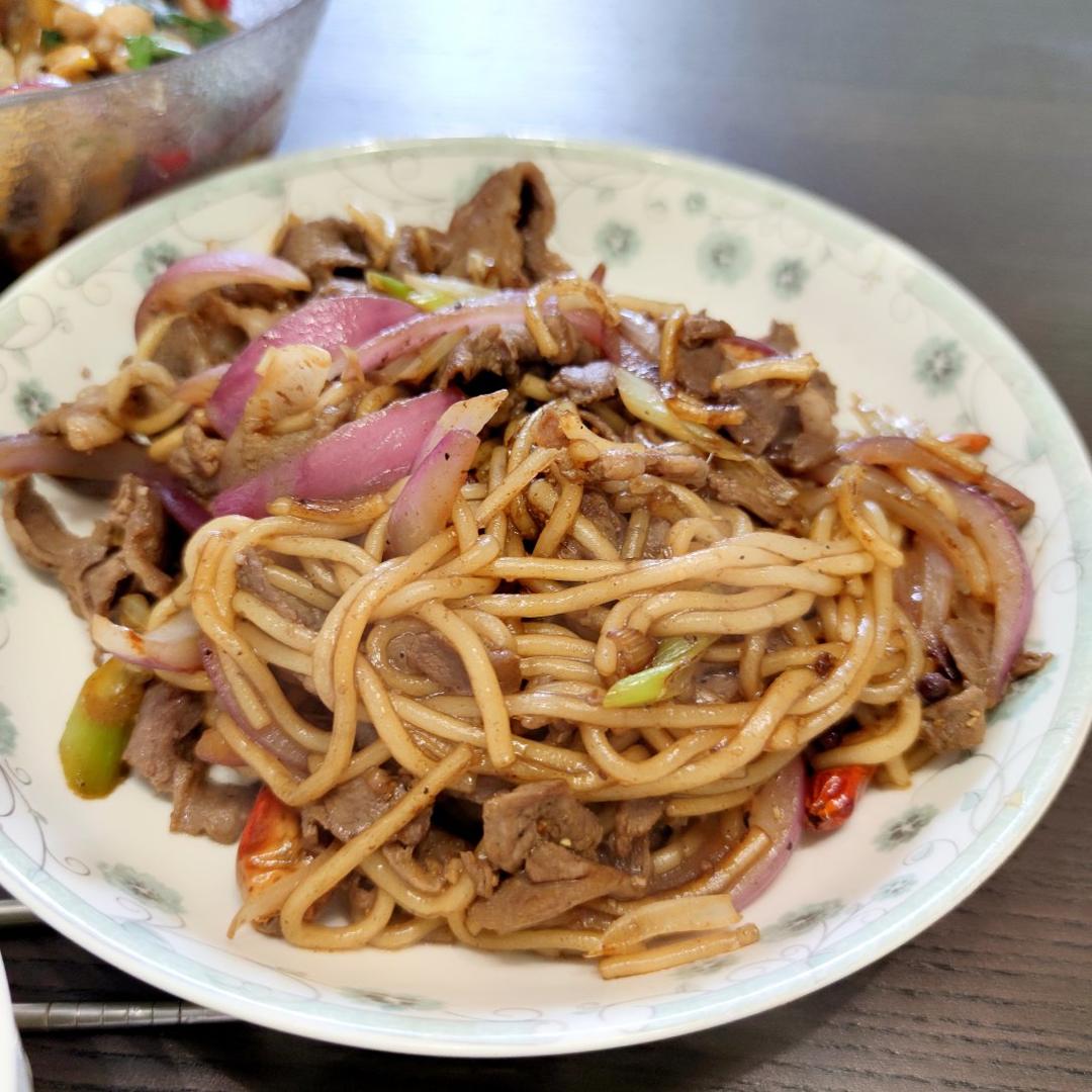 羊肉炒粉