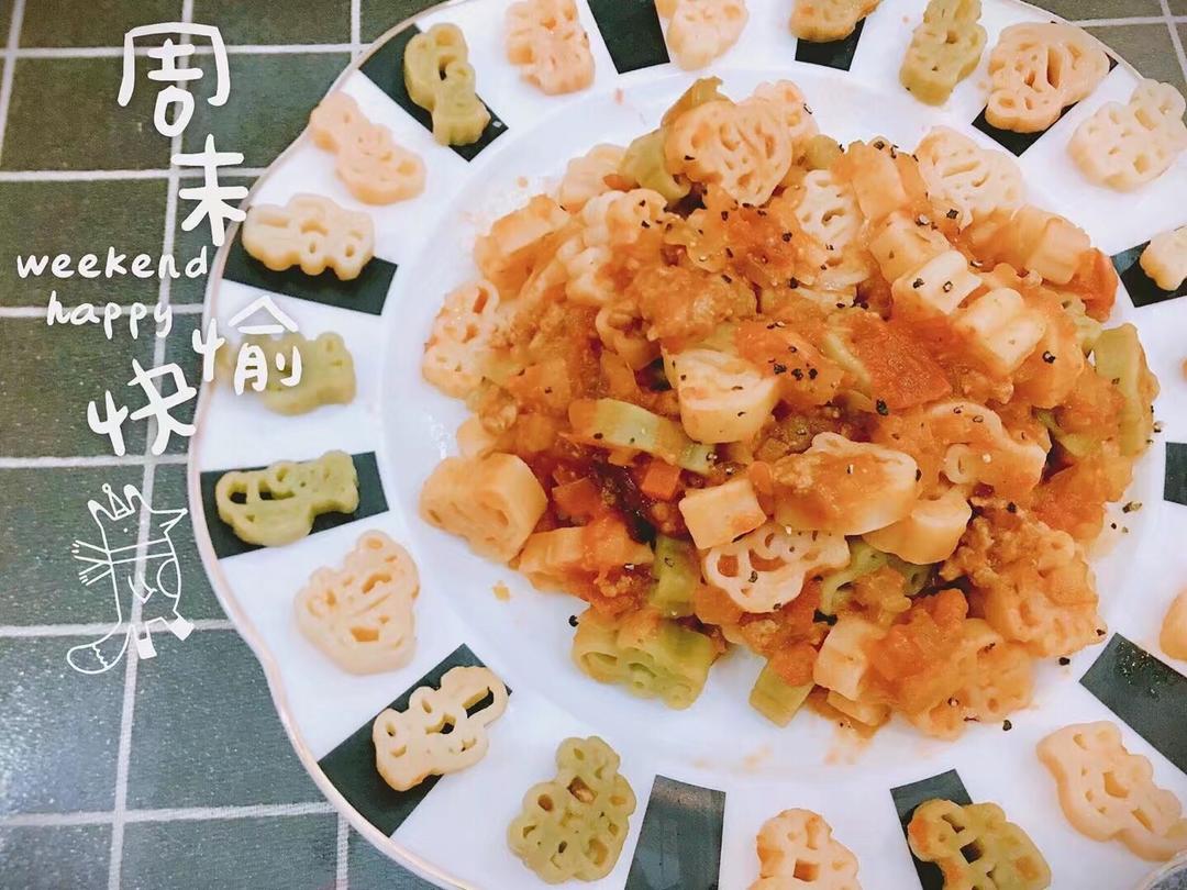 番茄肉酱意大利面