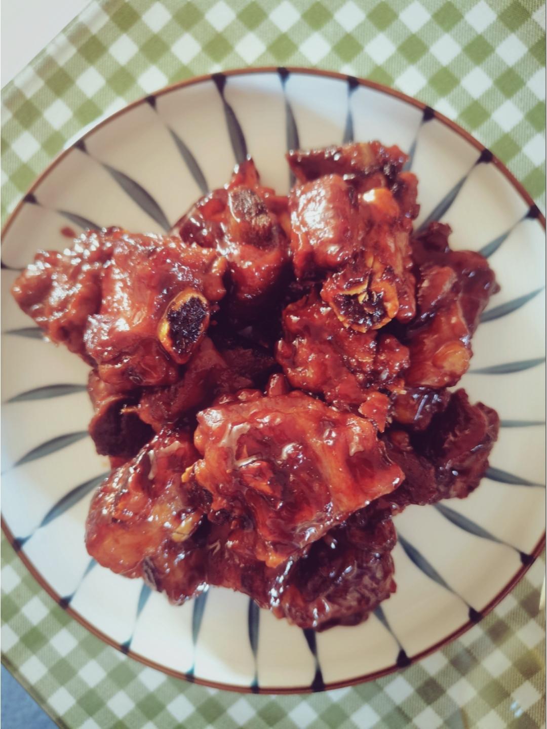 糖醋排骨/糖醋小排（不放油）（12345口诀做出正宗上海本帮）
