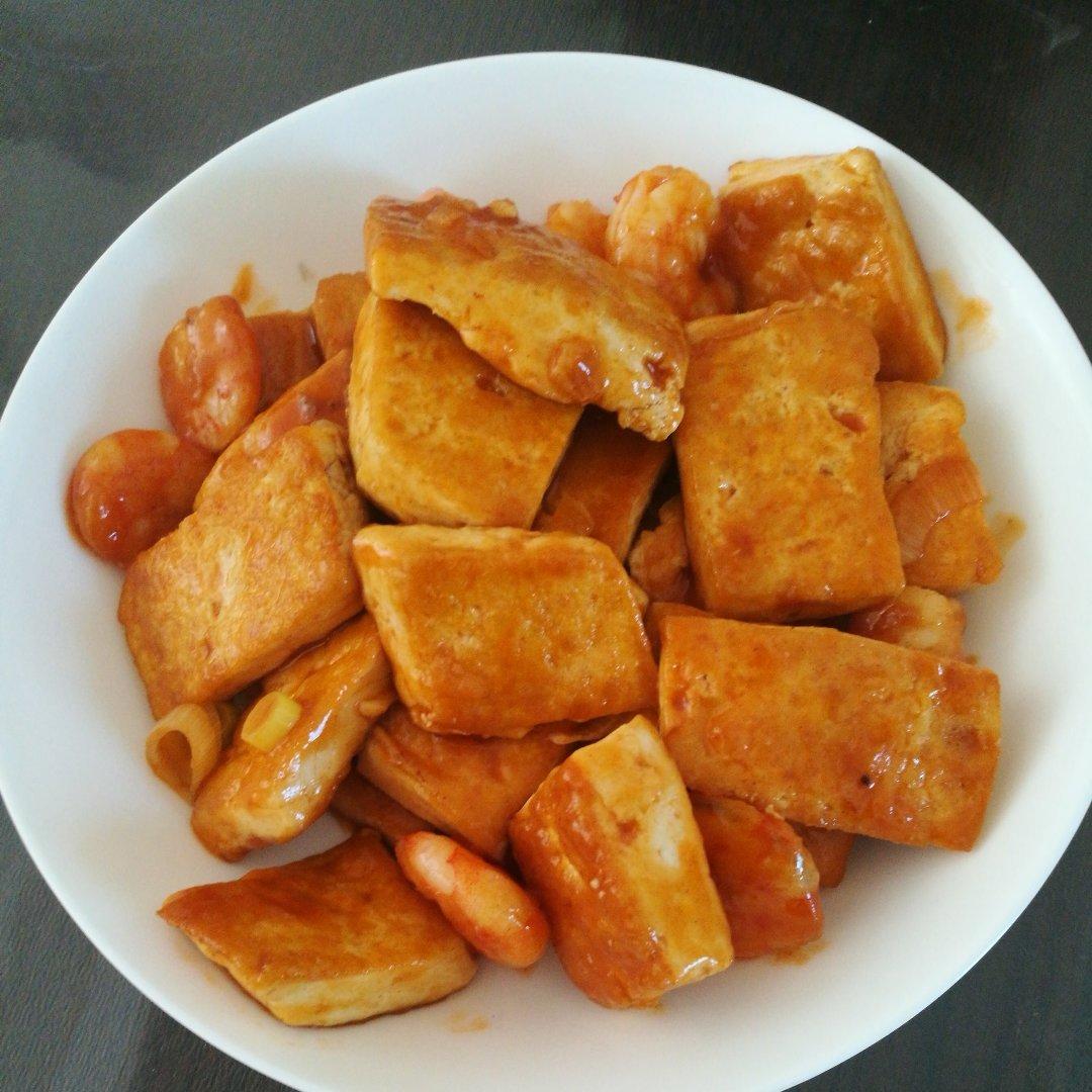 鲜虾番茄豆腐