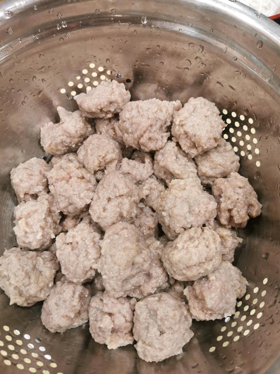 自制Q弹牛肉丸（破壁机）