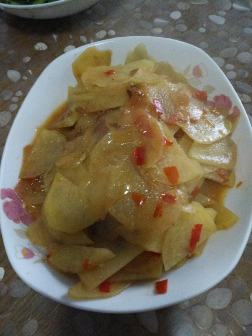 剁椒土豆片